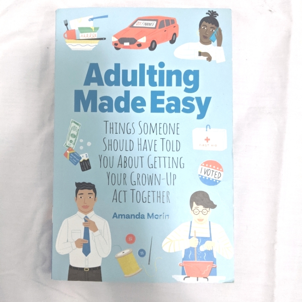 Adulting Made Easy by Amanda Morin self help book